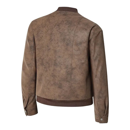 Vance Astor Casual Deri Ceket