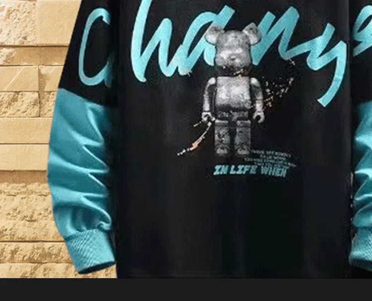 Vance Astor Ayıcık Baskılı Sweatshirt