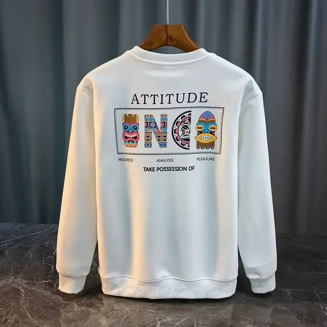 Vance Astor Vance Astor Vintage Desenli Sweatshirt