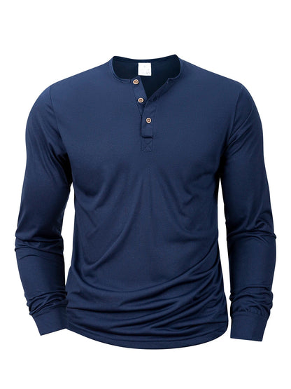 Vance Astor Uzun Kollu Henley T-shirt