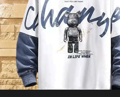Vance Astor Ayıcık Baskılı Sweatshirt