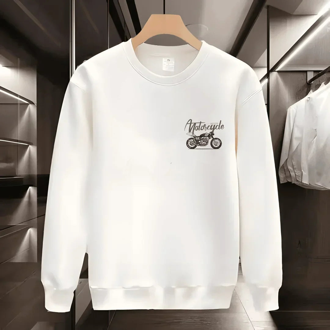 Vance Astor Motorcu Pamuklu Sweatshirt