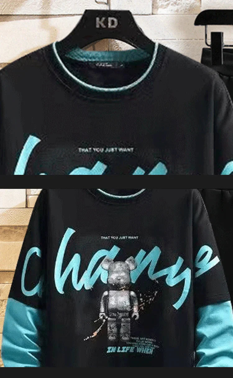 Vance Astor Ayıcık Baskılı Sweatshirt