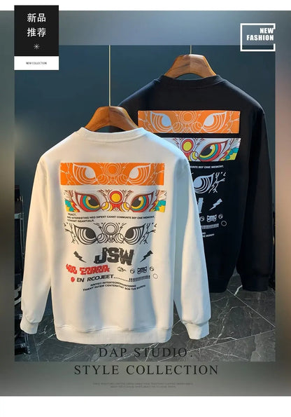 Vance Astor Japan Aslan Figür Baskılı Sweatshirt