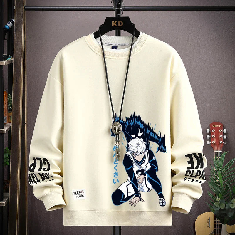 Vance Astor Anime Baskılı Oversize Sweatshirt