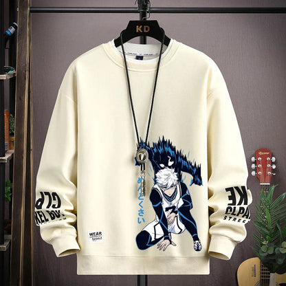 Vance Astor Anime Baskılı Oversize Sweatshirt