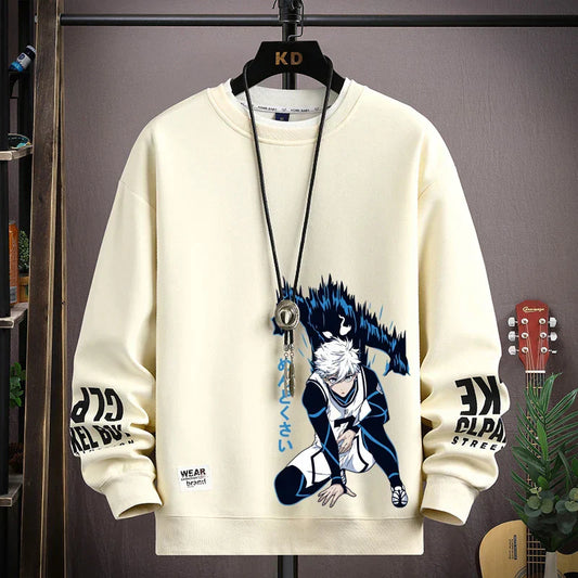 Vance Astor Anime Baskılı  Sweatshirt