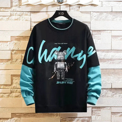 Vance Astor Ayıcık Baskılı Sweatshirt