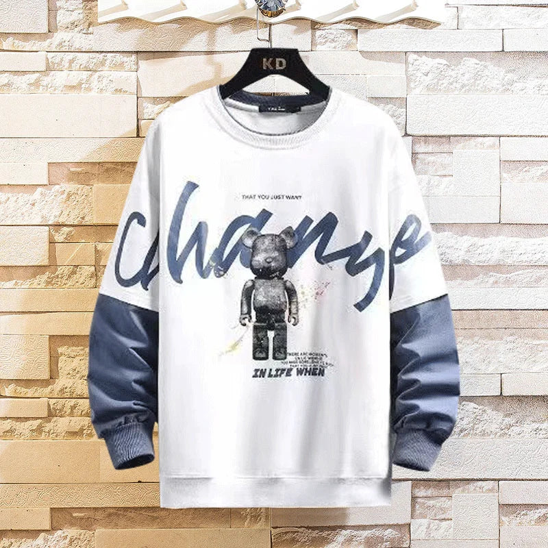 Vance Astor Ayıcık Baskılı Sweatshirt