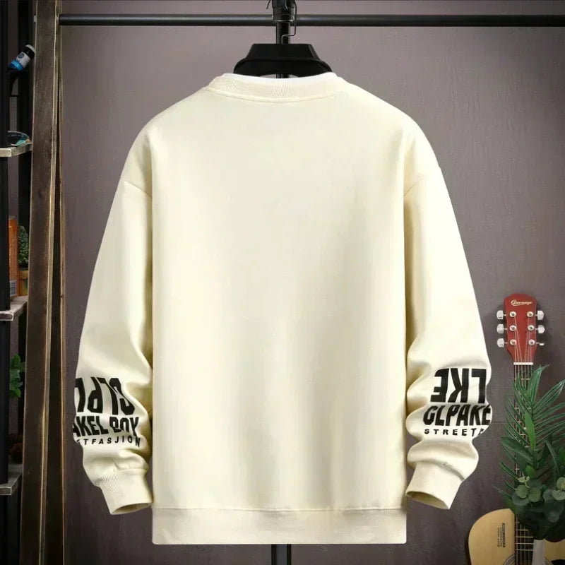 Vance Astor Kedi Desenli Oversize Sweatshirt
