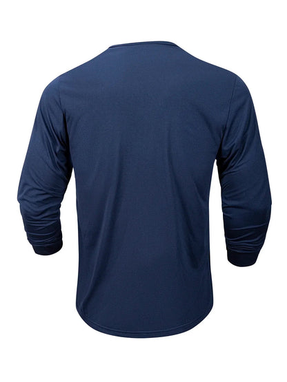 Vance Astor Uzun Kollu Henley T-shirt