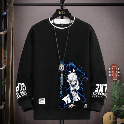 Vance Astor Anime Baskılı Oversize Sweatshirt