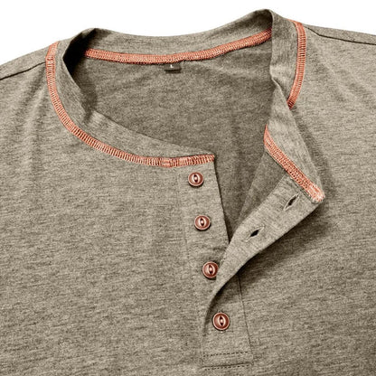 Vance Astor Henley Neck Uzun Kollu T-shirt