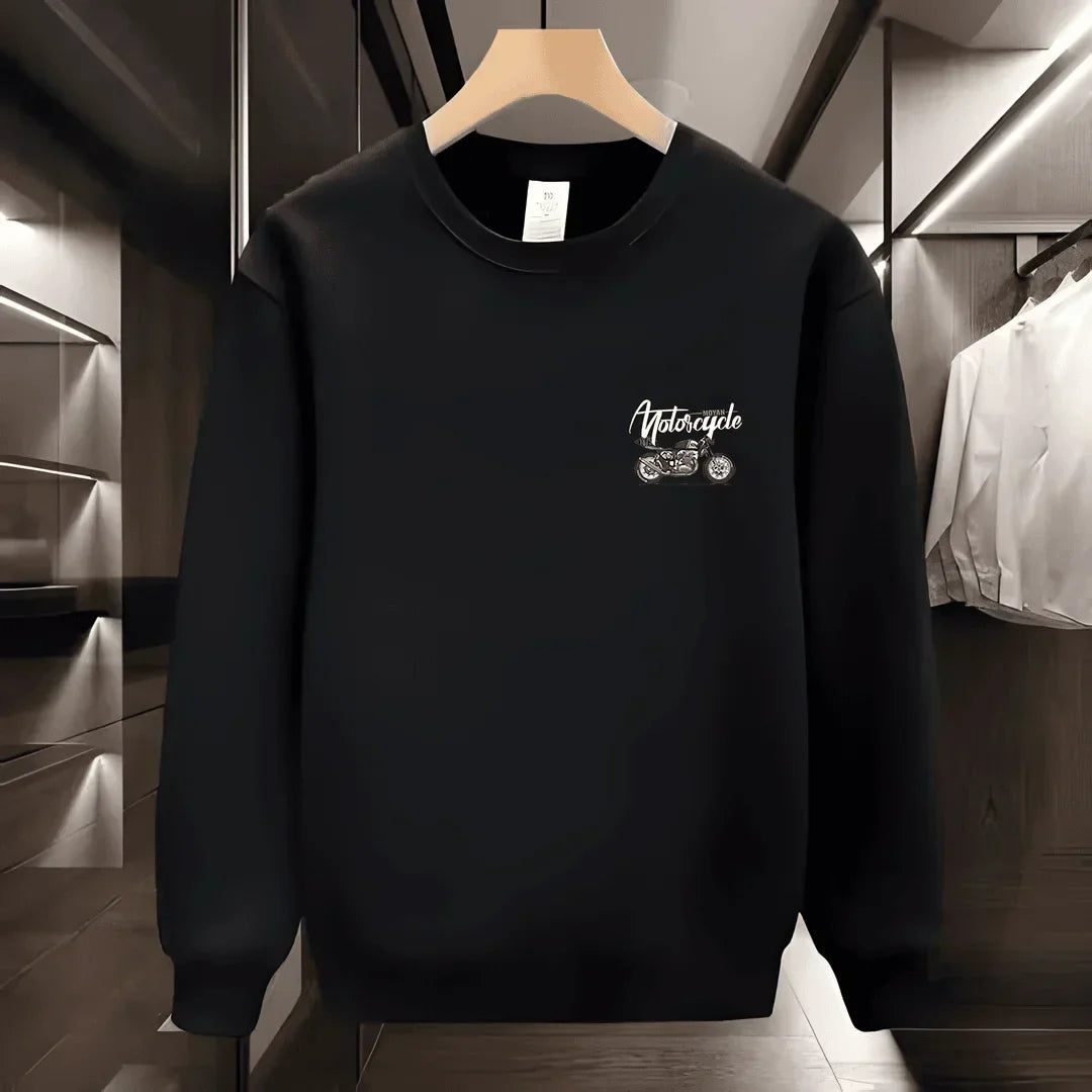 Vance Astor Motorcu Pamuklu Sweatshirt