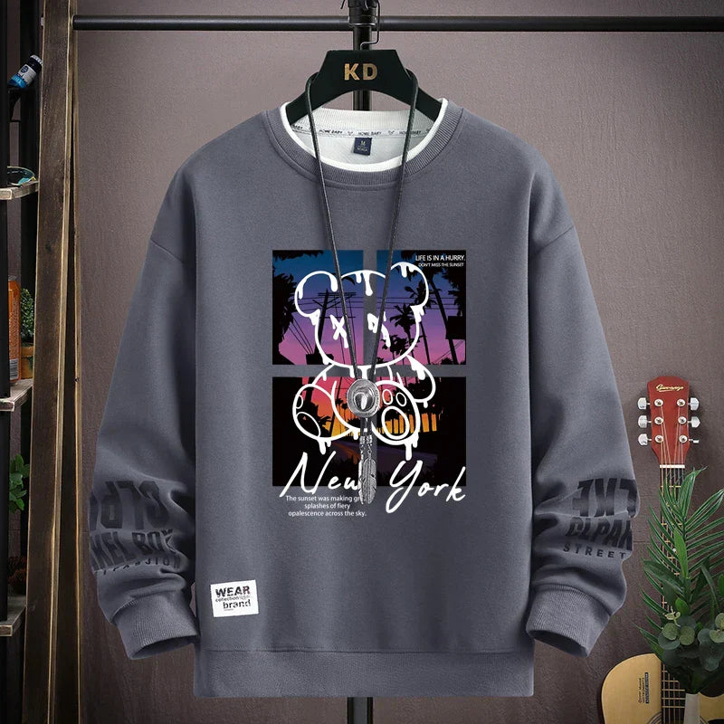 Vance Astor Bear Sunset Sweatshirt