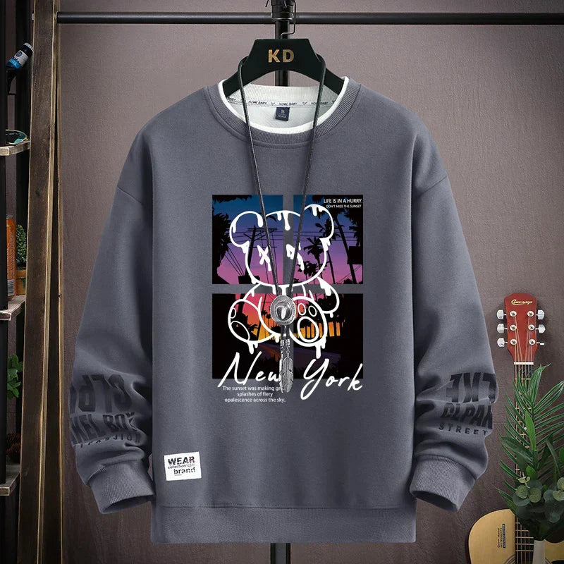Vance Astor Bear Sunset  Sweatshirt