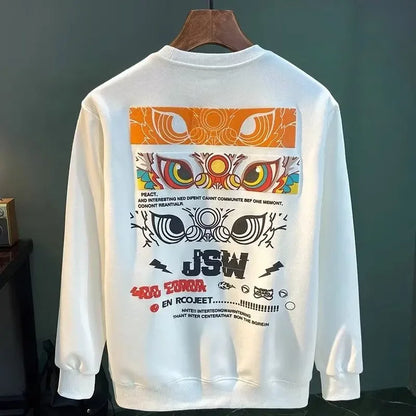 Vance Astor Japan Aslan Figür Baskılı Sweatshirt