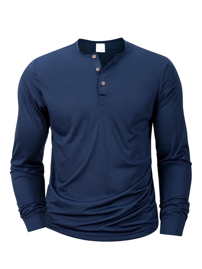 Vance Astor Uzun Kollu Henley T-shirt