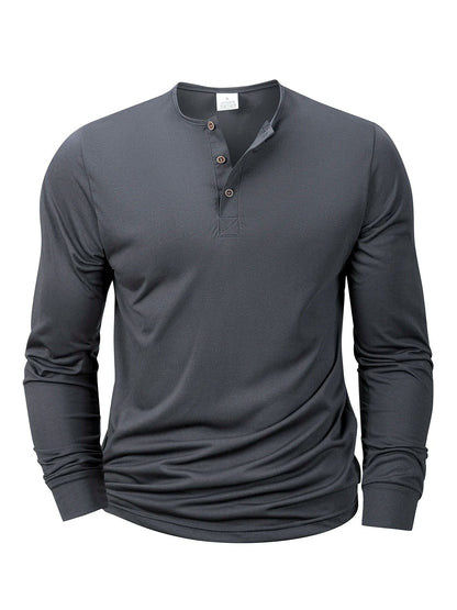 Vance Astor Uzun Kollu Henley T-shirt