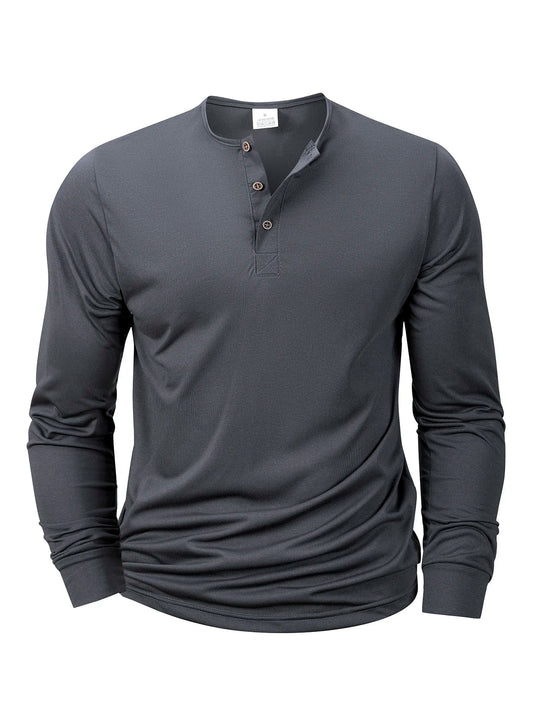Vance Astor Uzun Kollu Henley T-shirt