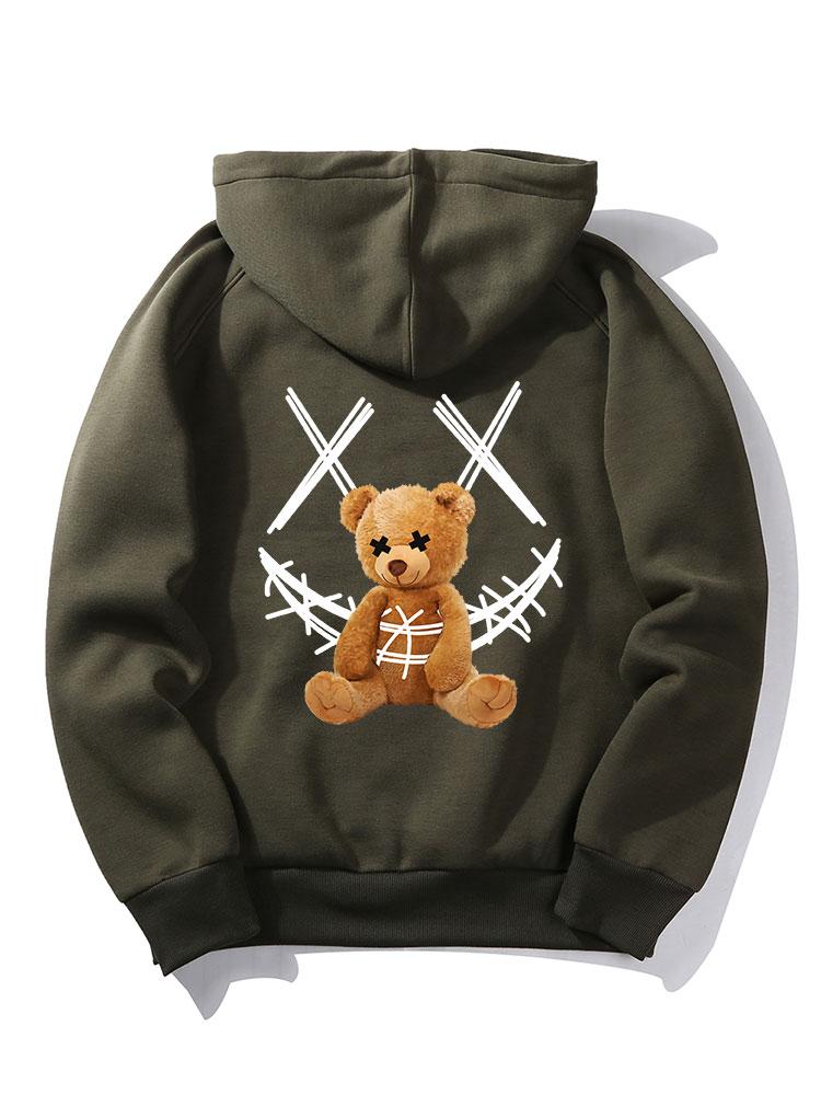 Vance Astor Smiley Bear Hoodie