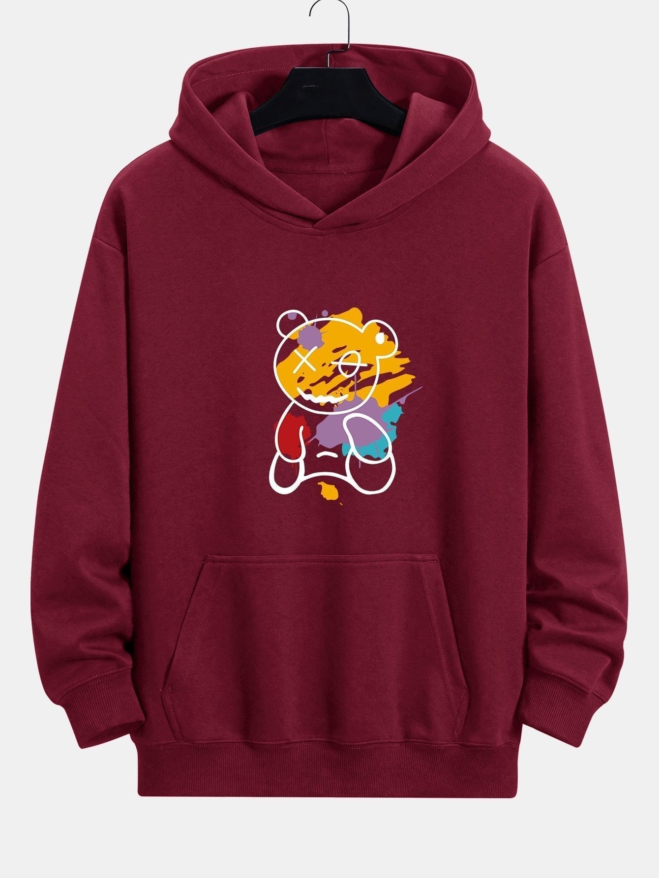Vance Astor Graffiti Bear Hoodie
