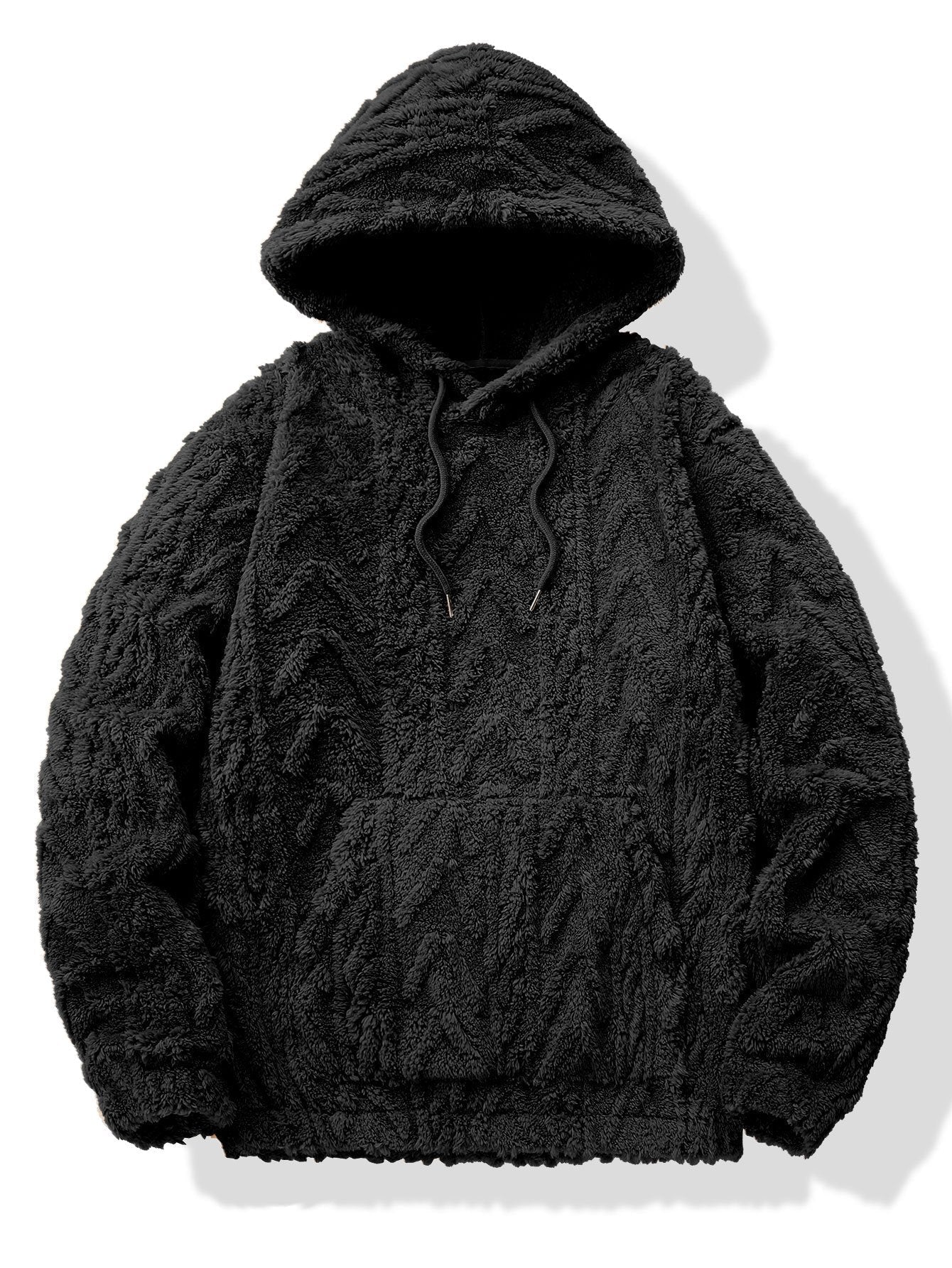 Vance Astor Geometric Jacquard Hoodie