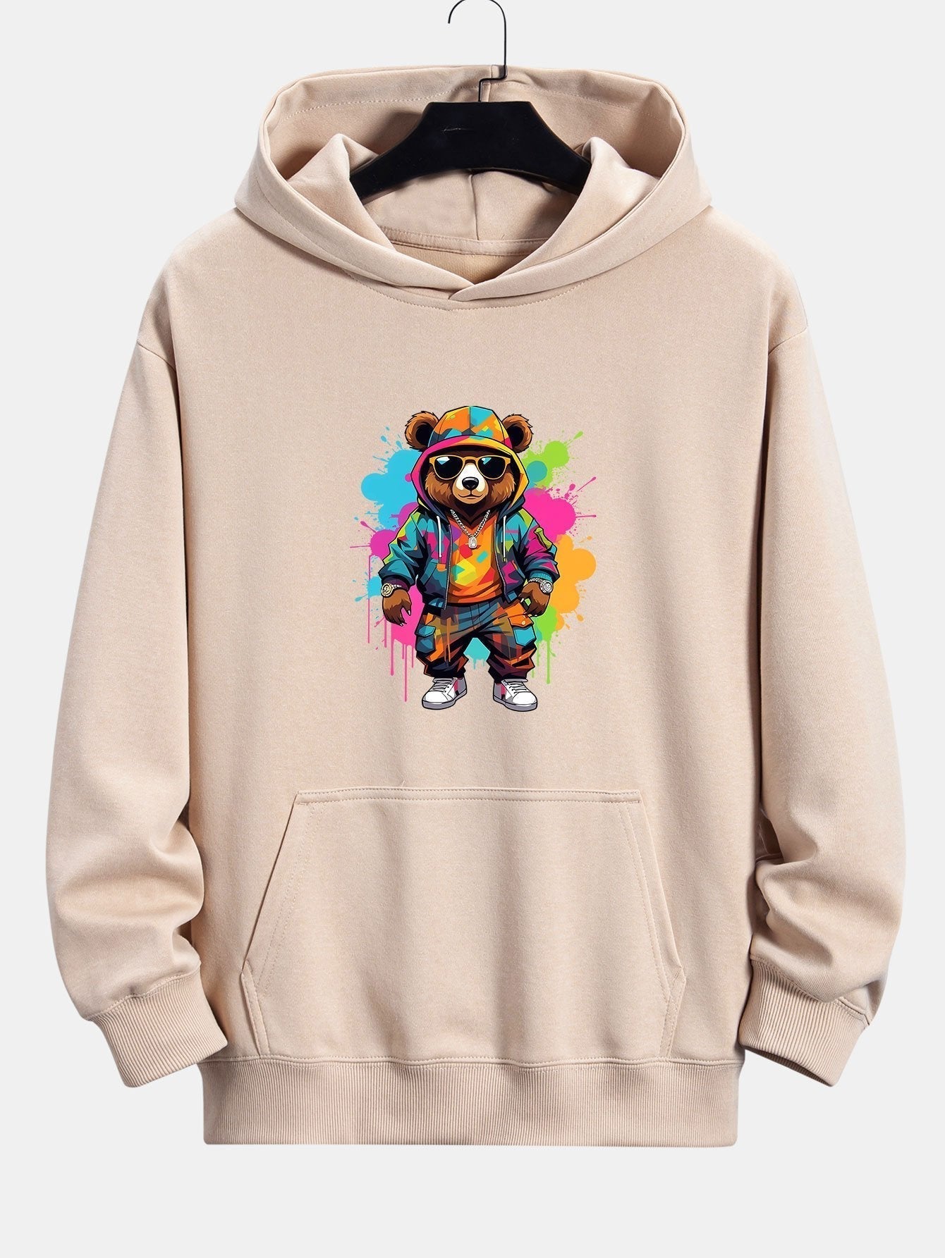 Vance Astor Ink Bear Hoodie