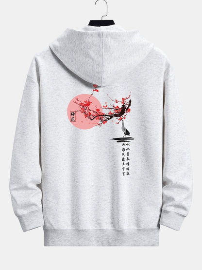 Vance Astor Ay Baskılı Hoodie