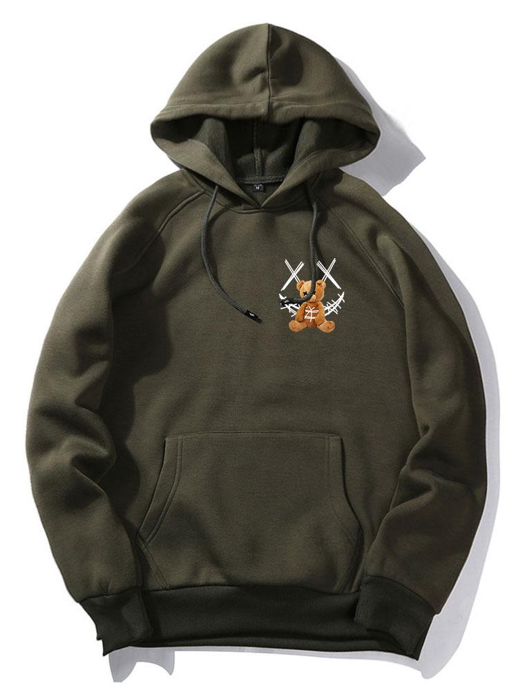 Vance Astor Smiley Bear Hoodie