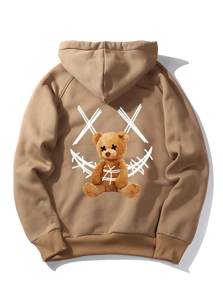 Vance Astor Smiley Bear Hoodie