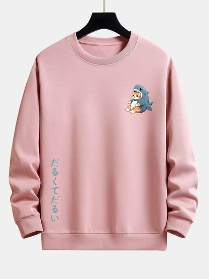 Vance Astor Cat In Shark Sweatshirt
