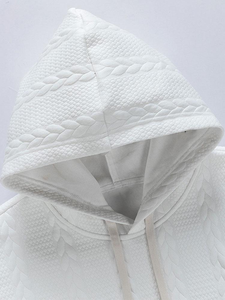 Vance Astor Wheat Jacquard Hoodie