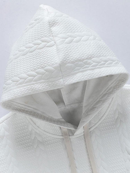 Vance Astor Wheat Jacquard Hoodie