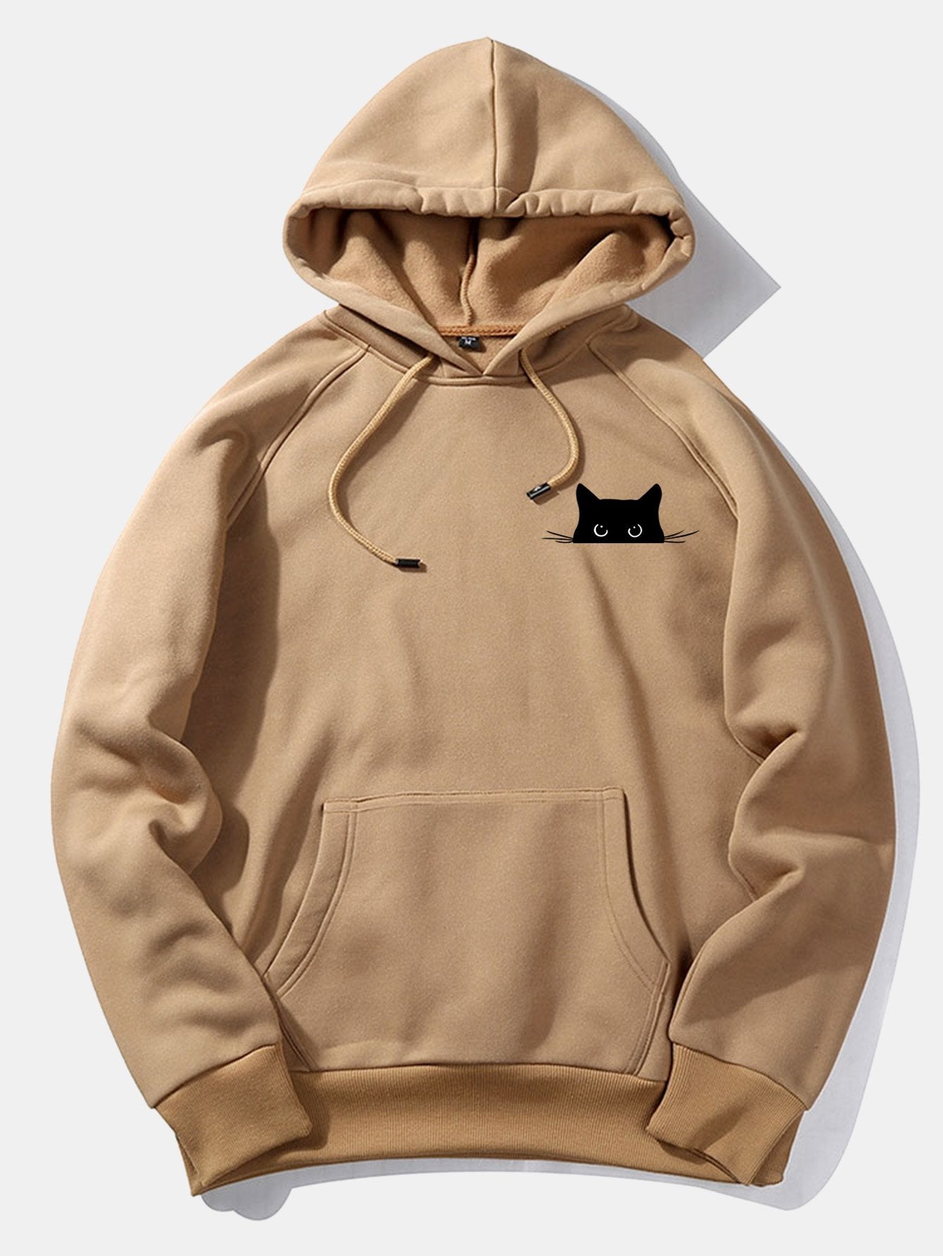 Vance Astor Black Cat Printed Hoodie