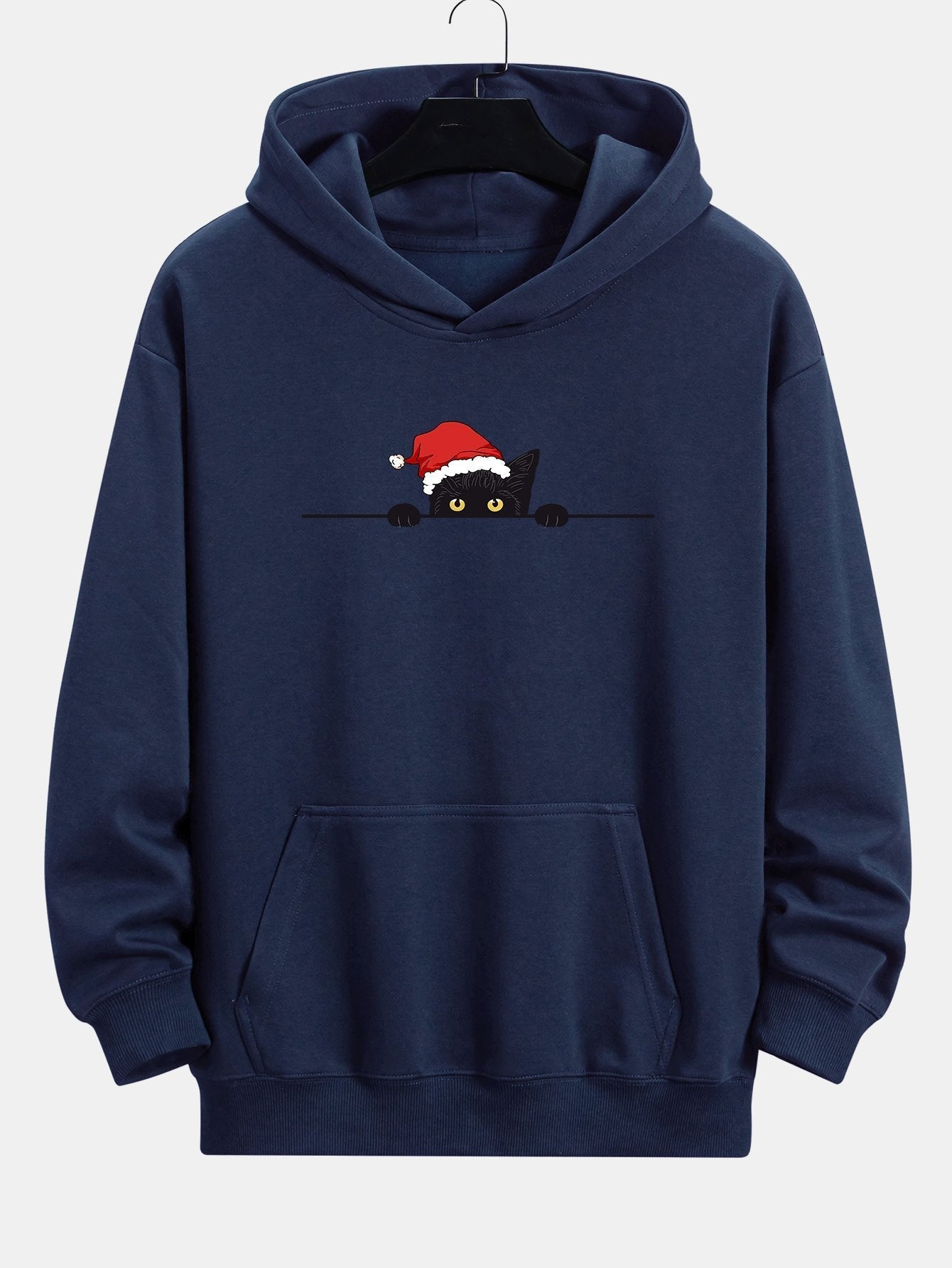 Vance Astor Christmas Black Cat Hoodie