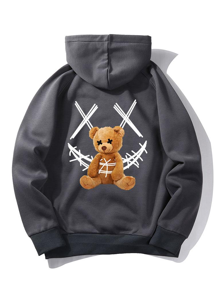 Vance Astor Smiley Bear Hoodie