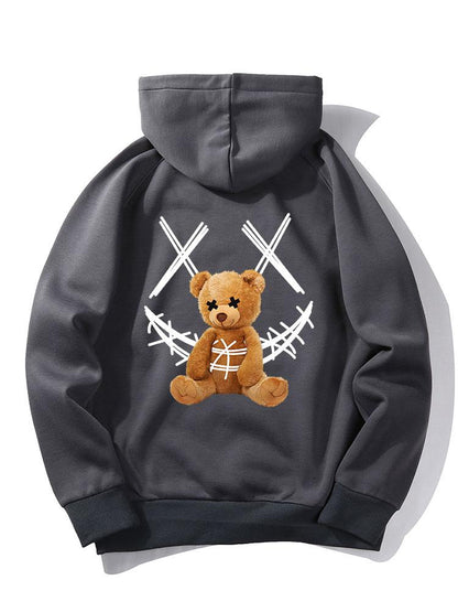 Vance Astor Smiley Bear Hoodie