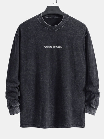 Vance Astor Slogan Print Sweatshirt