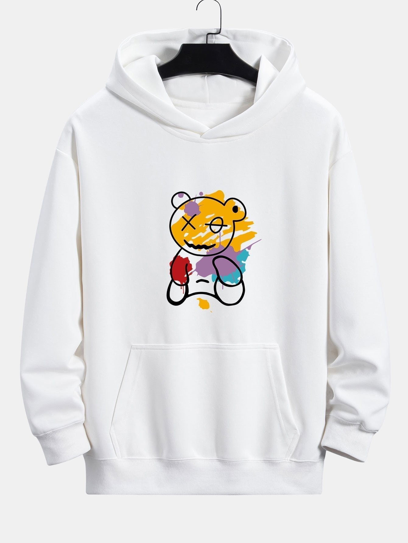 Vance Astor Graffiti Bear Hoodie