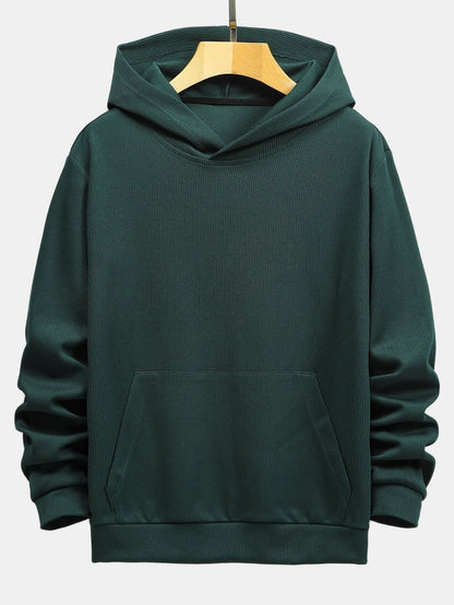 Vance Astor Basic Ribbed Hoodie