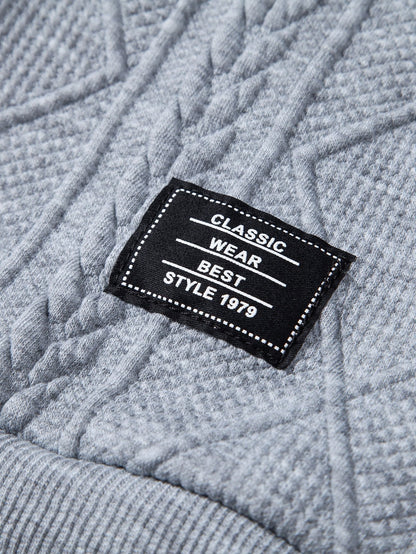 Vance Astor Geometric Hoodie