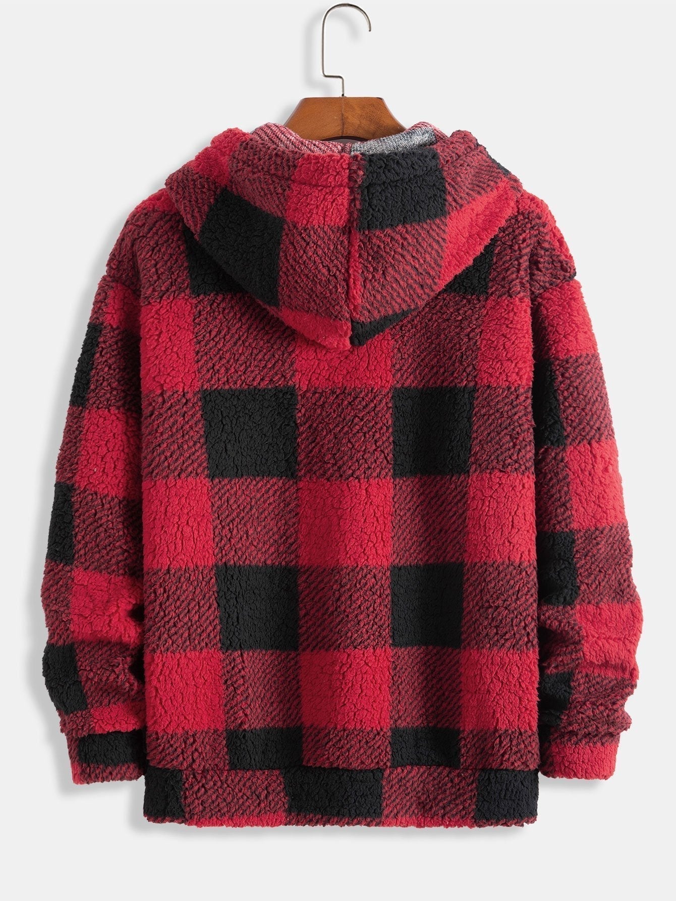 Vance Astor Plaid Pattern Hoodie