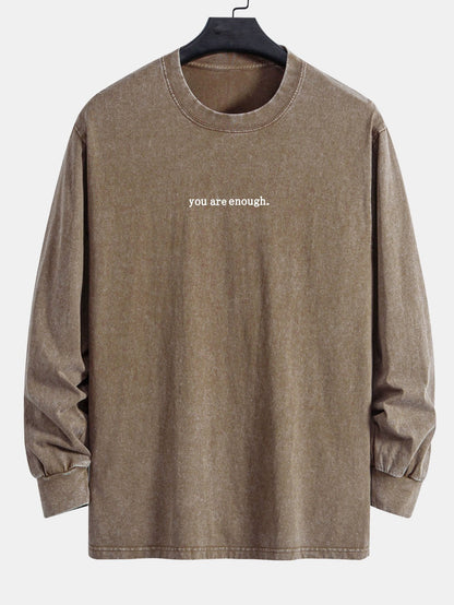 Vance Astor Slogan Print Sweatshirt