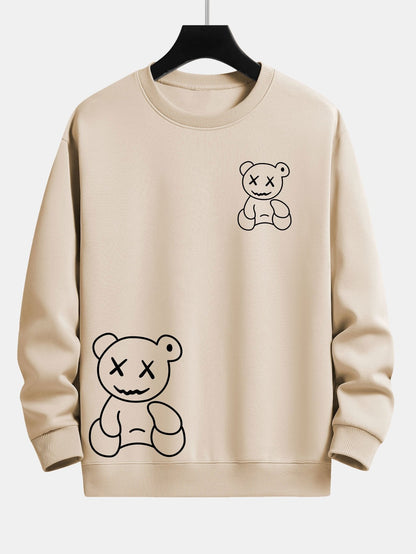Vance Astor Bear Print Sweatshirt