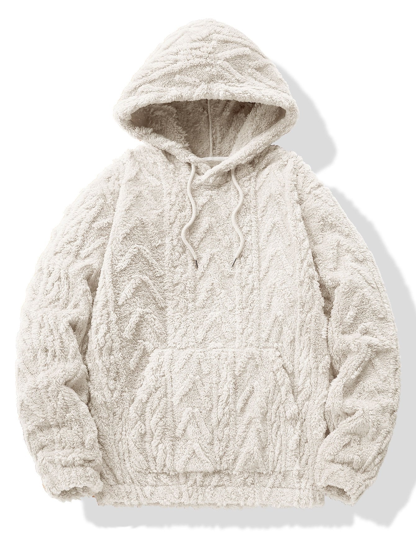 Vance Astor Geometric Jacquard Hoodie