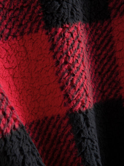 Vance Astor Plaid Pattern Hoodie