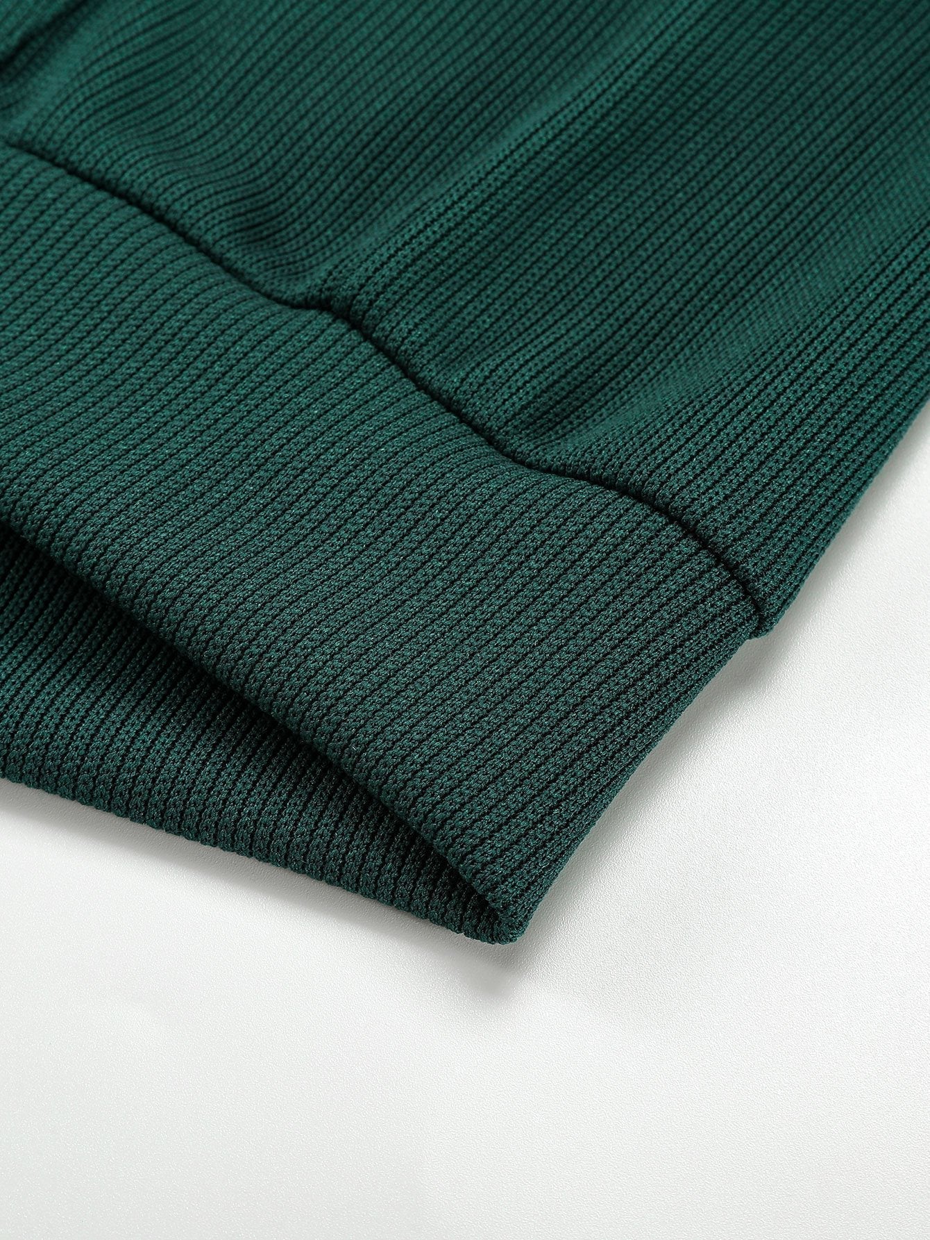Vance Astor Basic Ribbed Hoodie