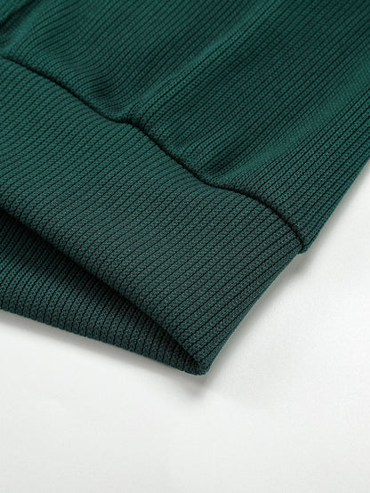 Vance Astor Basic Ribbed Hoodie