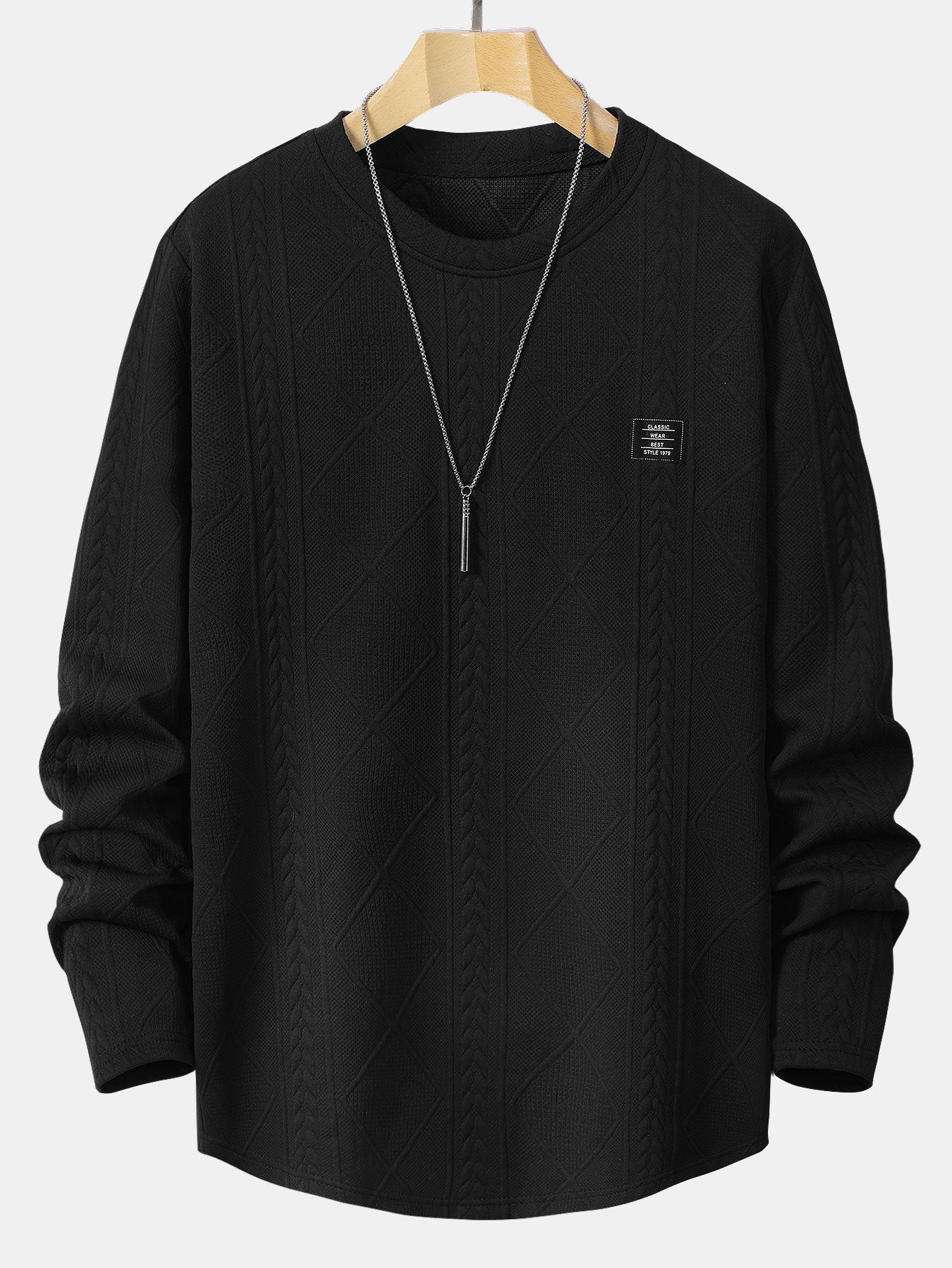 Vance Astor Geometric Sweatshirt